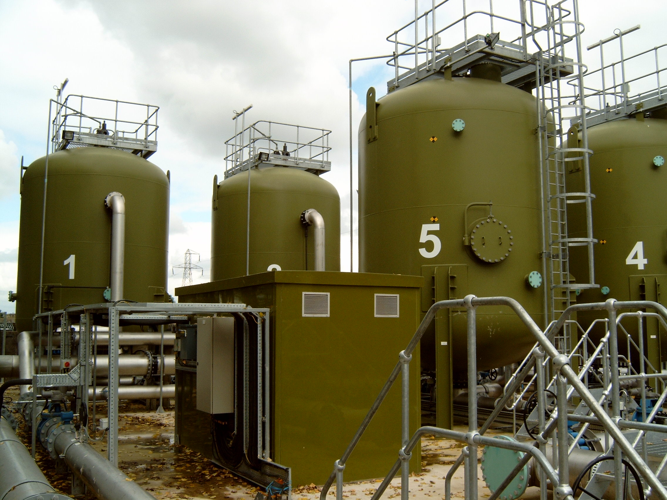 Large municipal drinking water treatment